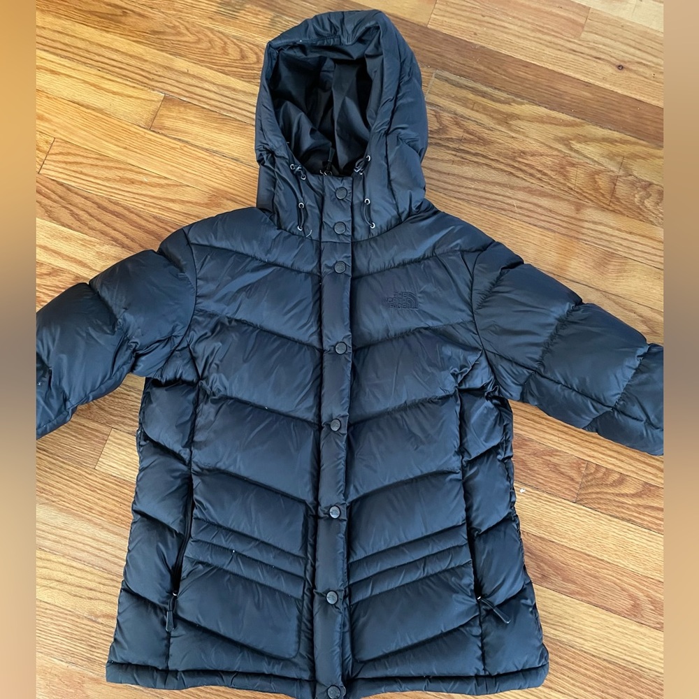 The North Face Black Down Jacket Large L